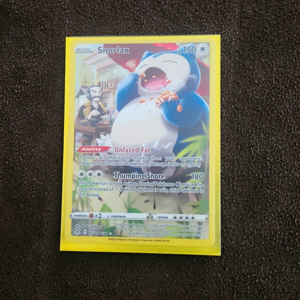 Snorlax (lost origins pokemon)